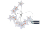 COCON Lichterkette Stoffsterne