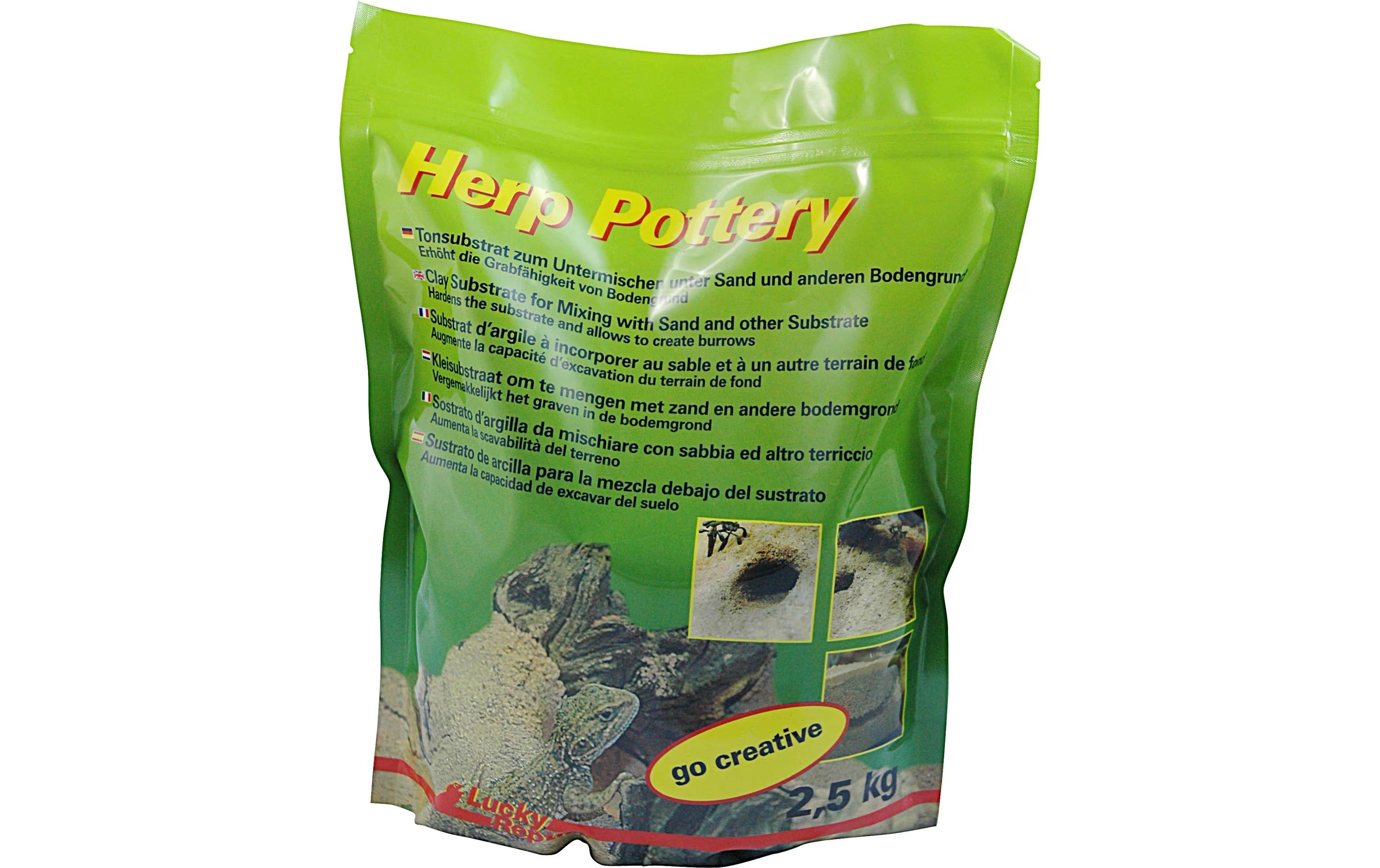 Lucky Reptile Herp Pottery 2.5 kg