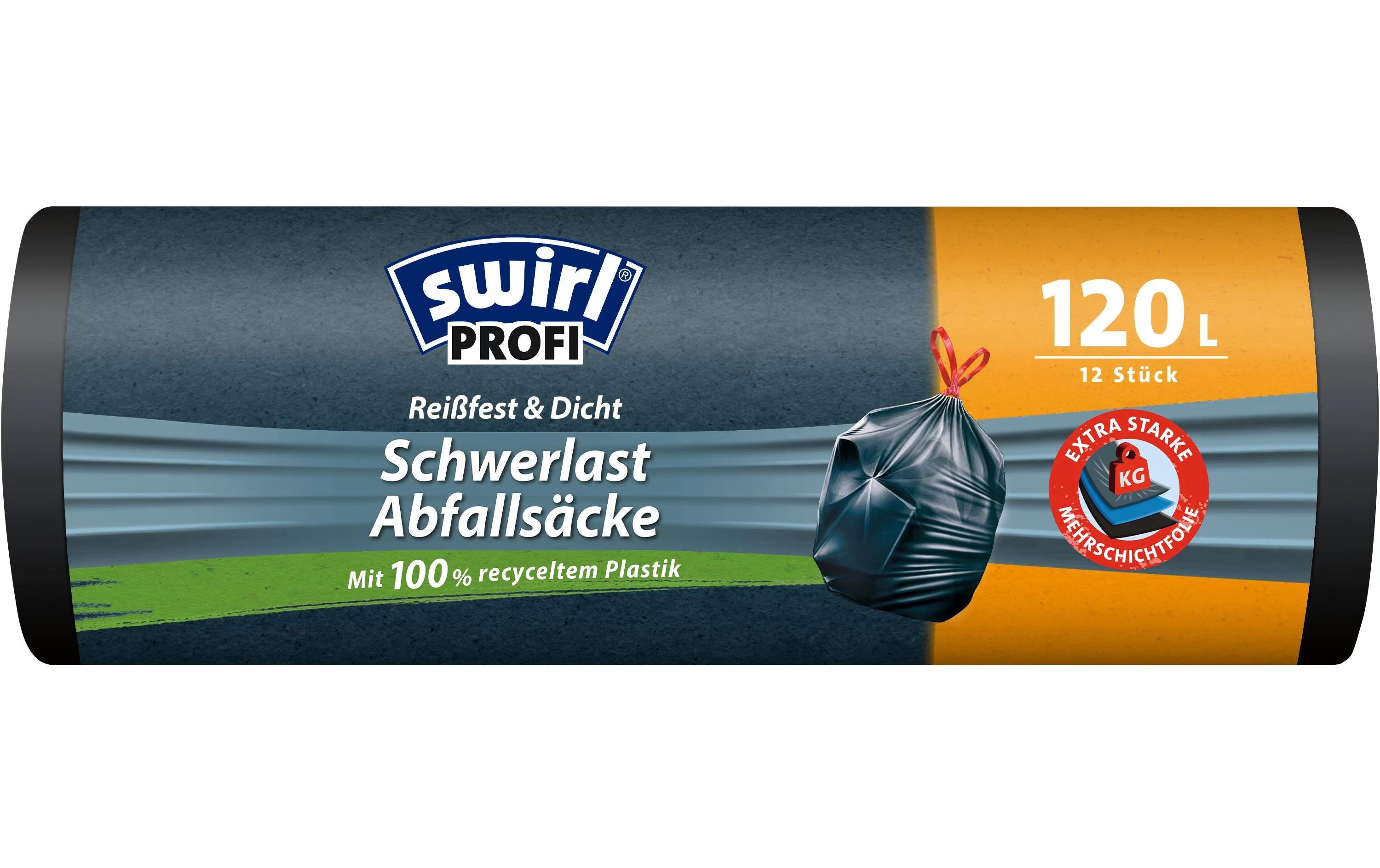 Swirl Schwerlast-Abfallsäcke 120 Liter
