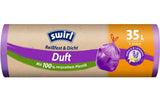 Swirl Müllbeutel Duft mit Zugband 35 L