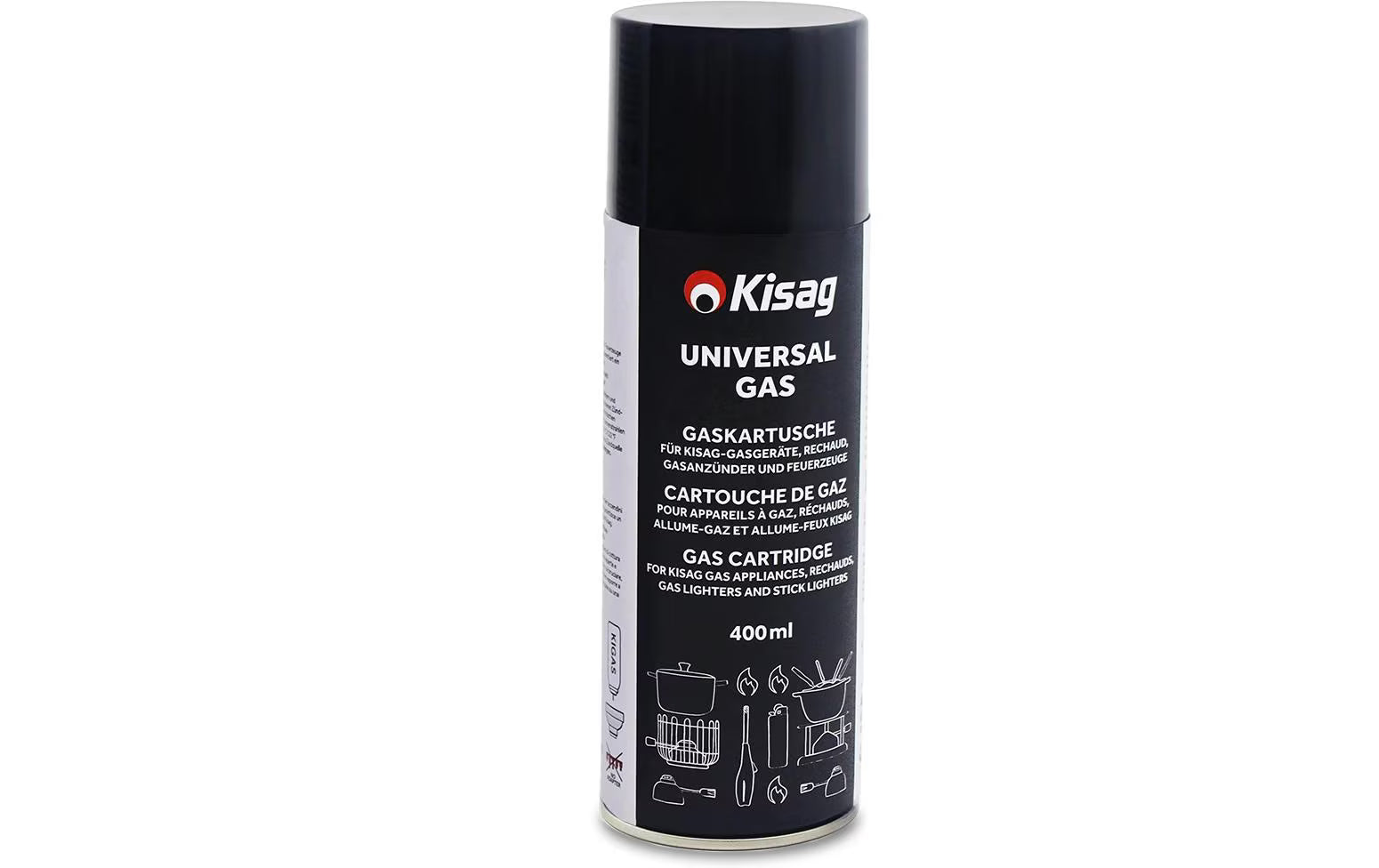 Kisag Gaskartusche Nachfüll 400ml