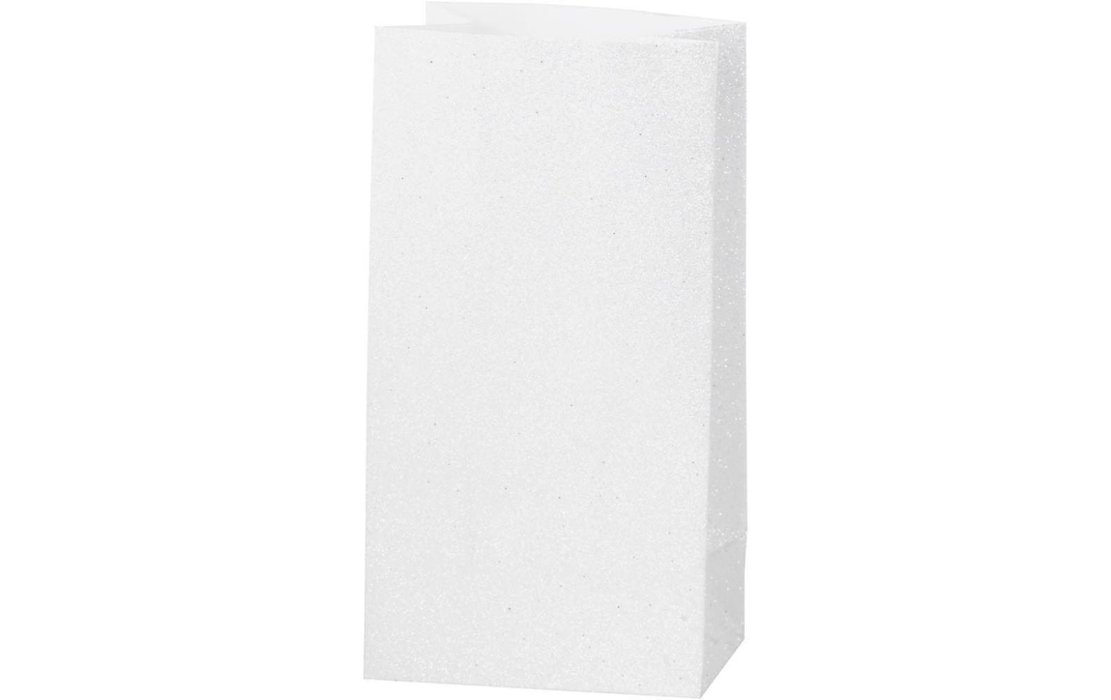 Creativ Company Papiertüten Weiss Glitzer