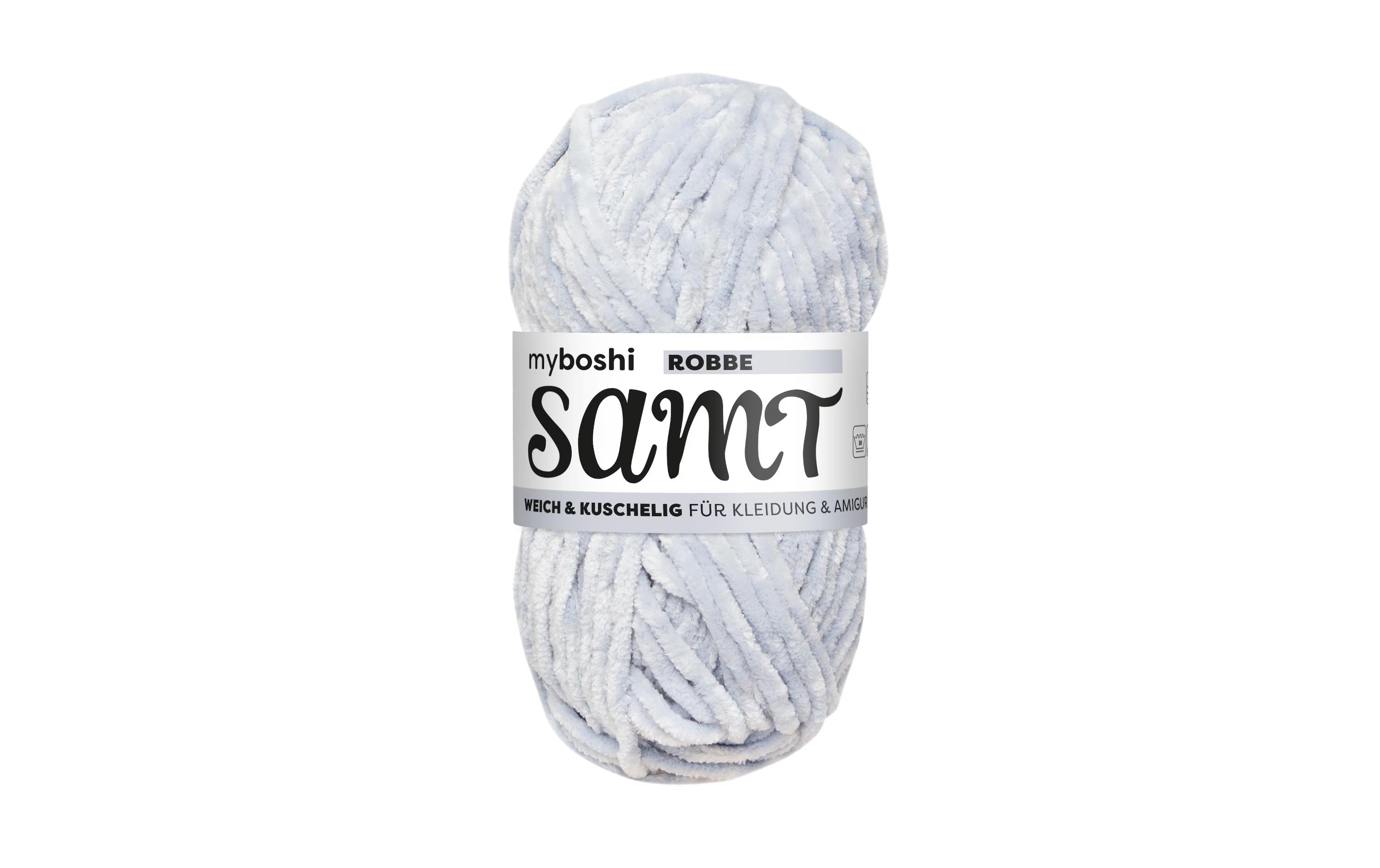myBoshi Wolle Chenille Samt Robbe