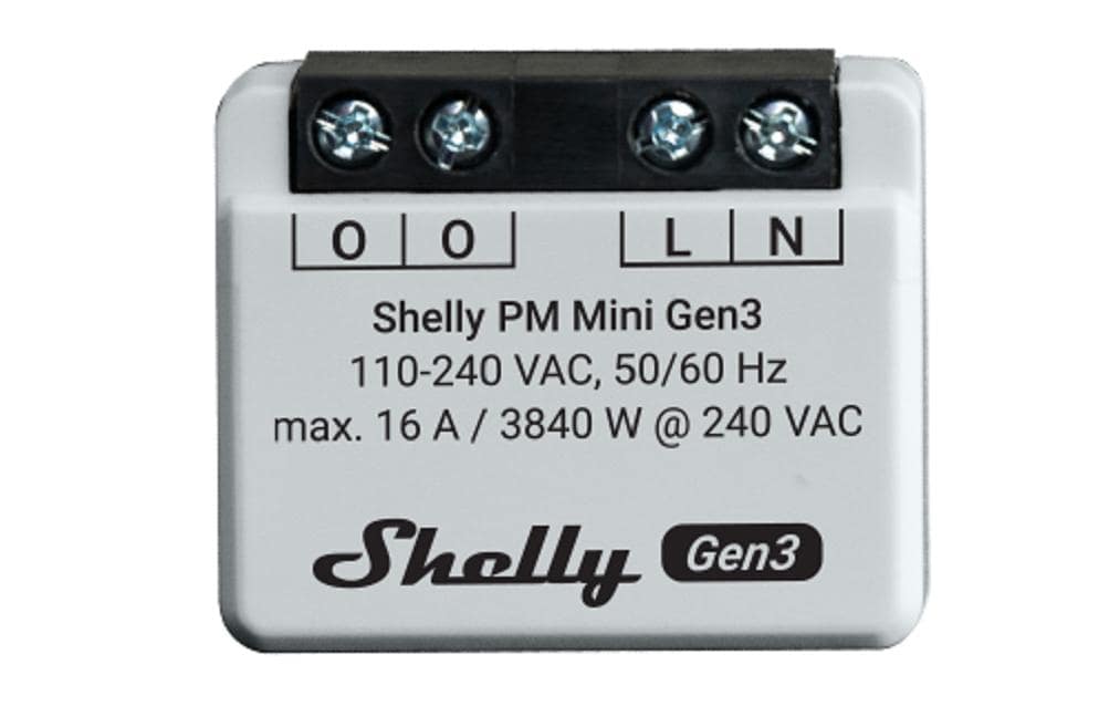 Shelly WLAN-Leistungsmesser PM Gen3