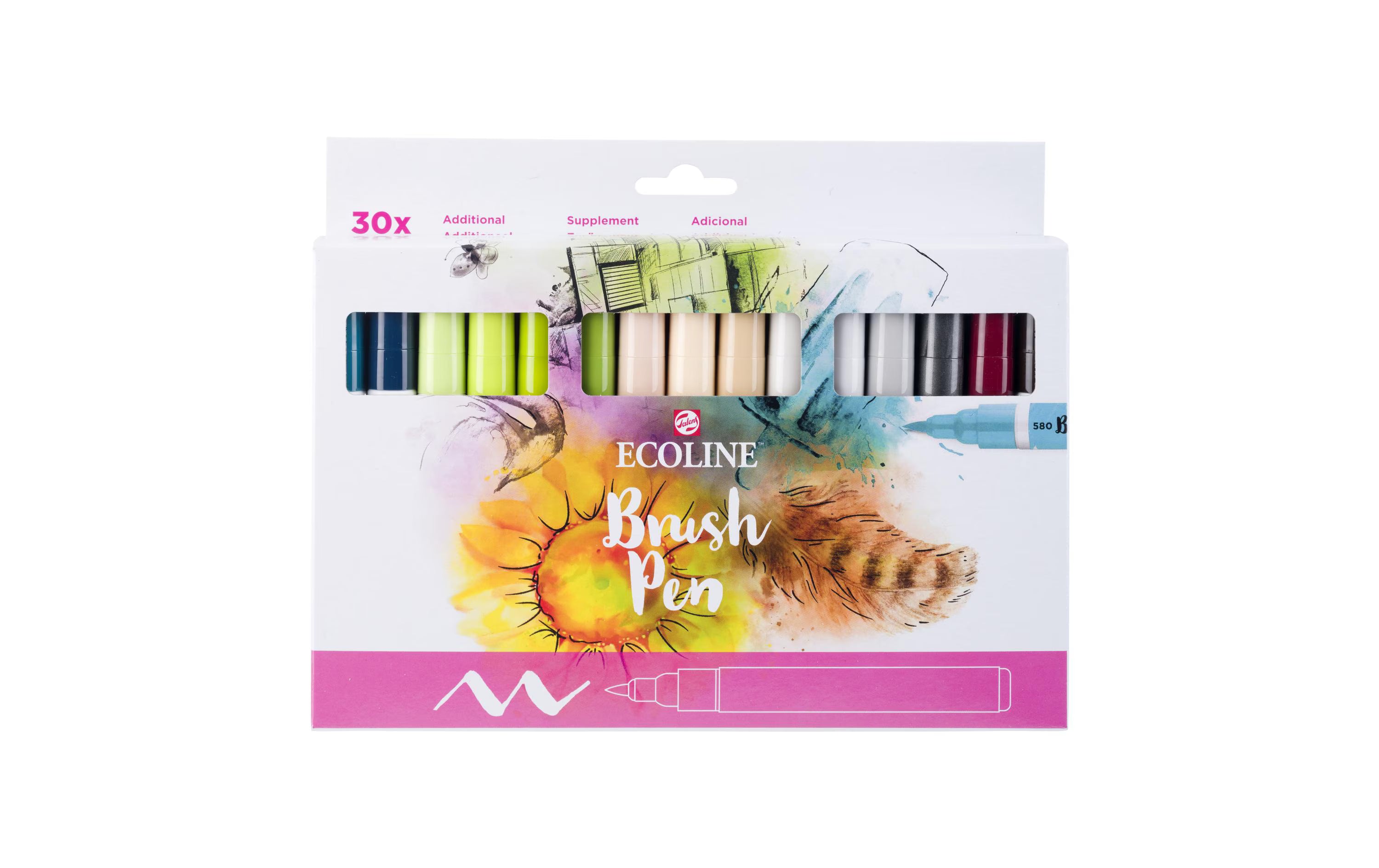 Talens Brushpen Ecoline Set BasicAdditional