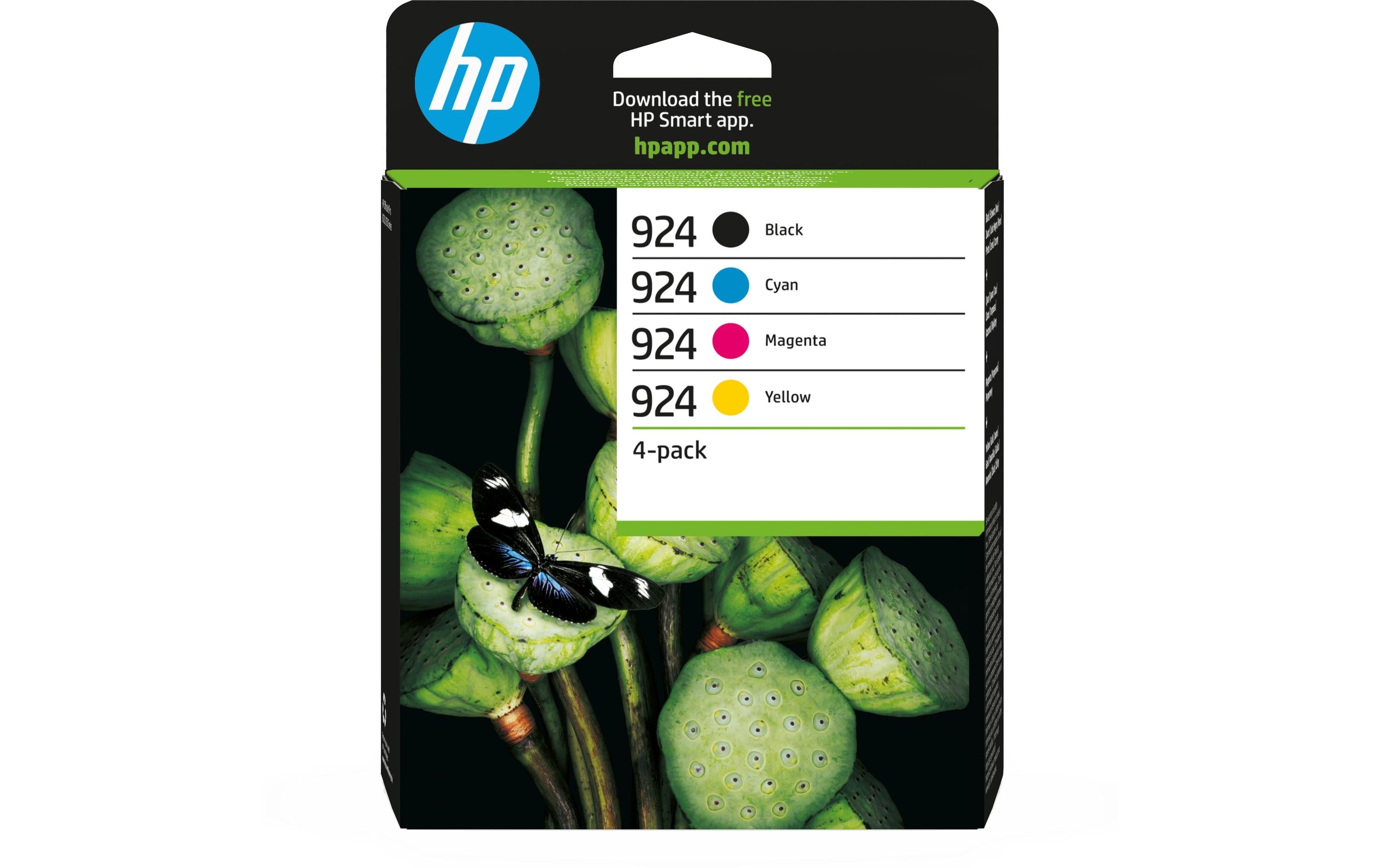 HP, Combopack Nr. 924 (6C3Z1NE) Black/Cyan/