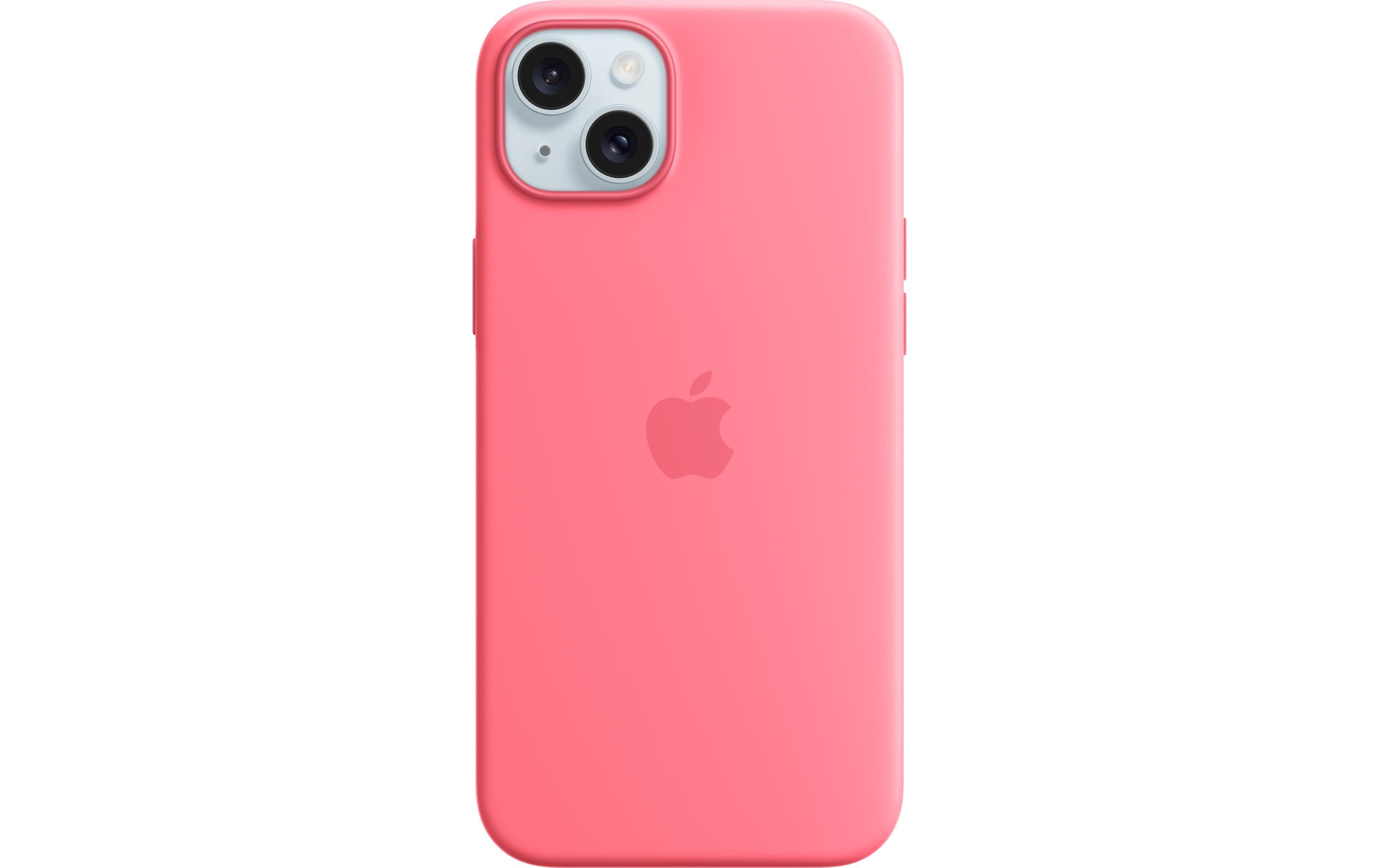Apple Silicone Case with MagSafe Pink