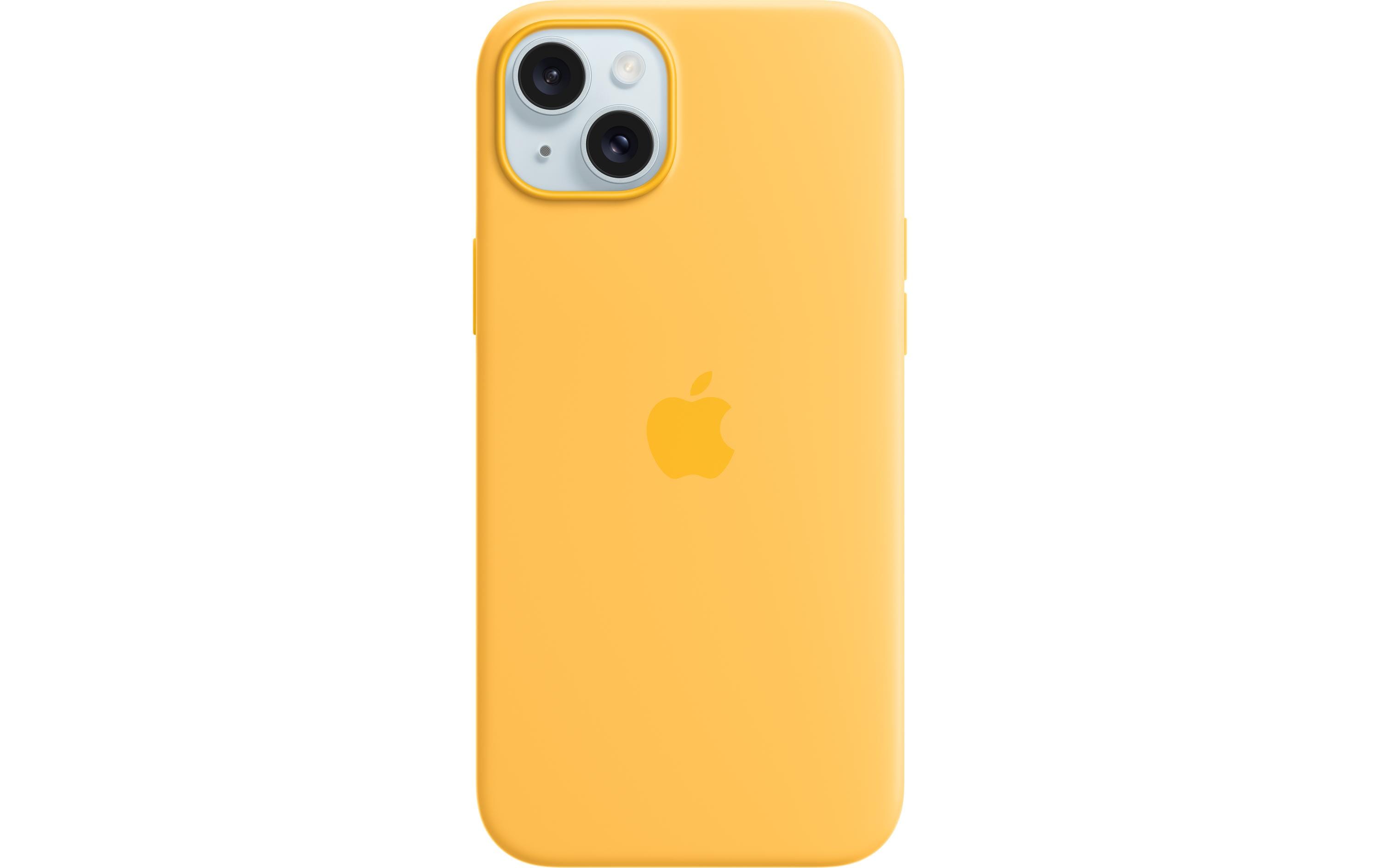 Apple Silicone Case with MagSafe Sunshine