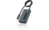 ICY BOX IB-HUB1454-C31, 4x USB3 Hub, 2C/2A