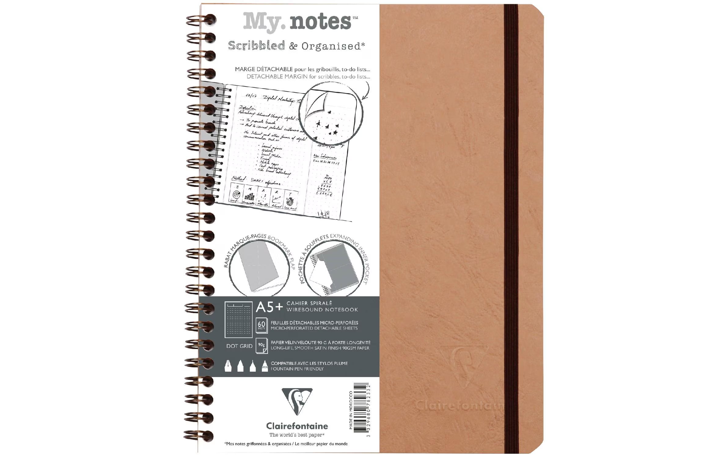 Clairefontaine Notizbuch AgeBag