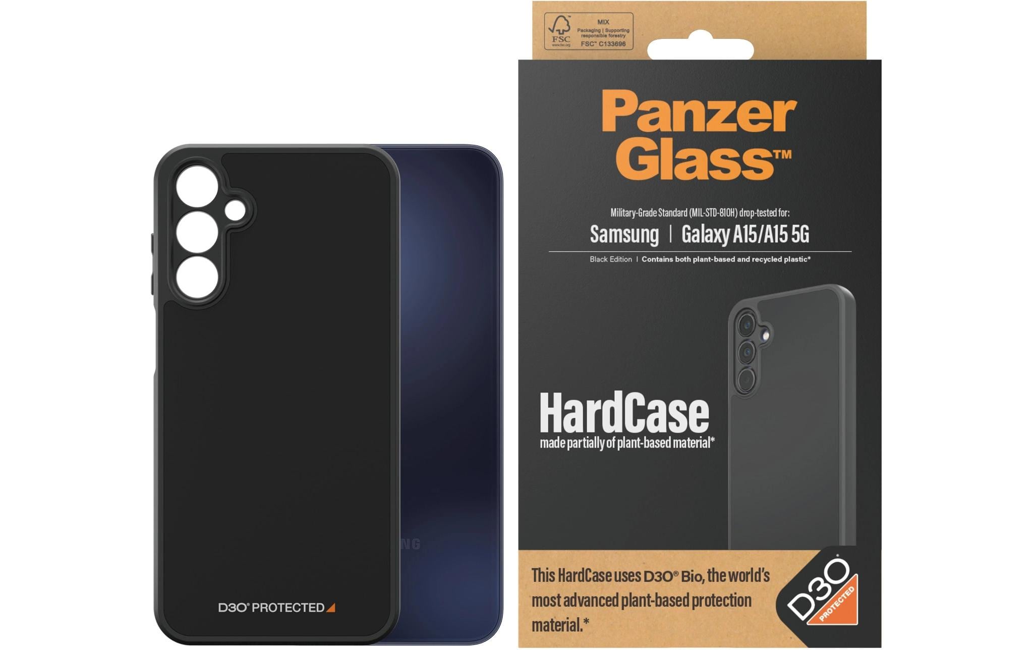 PANZERGLASS Hardcase with D30 Black