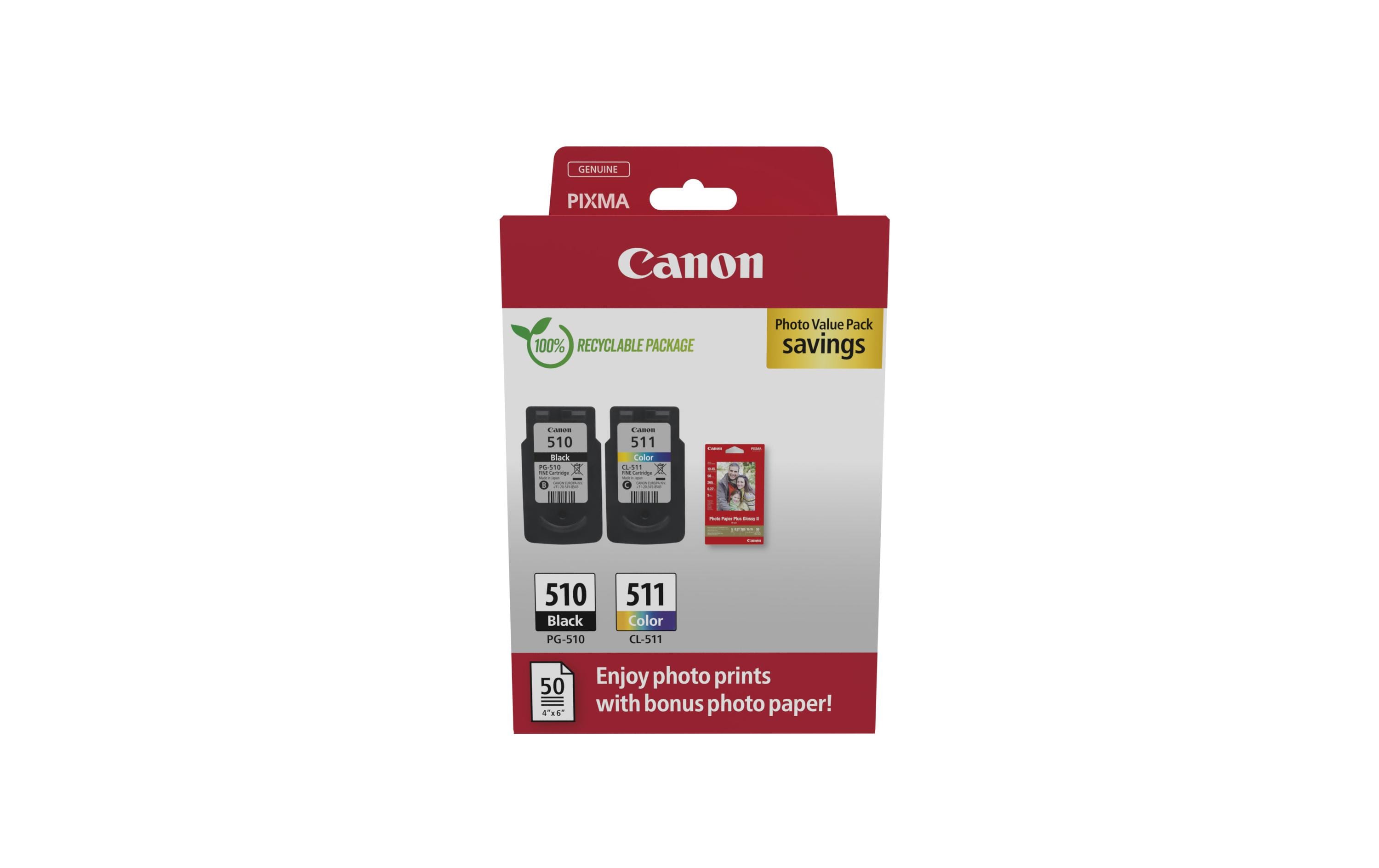 Tinte Canon PG-510 / CL-511 Multipack
