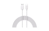 LMP USB2 USB-A - USB-C, 1m, weiss