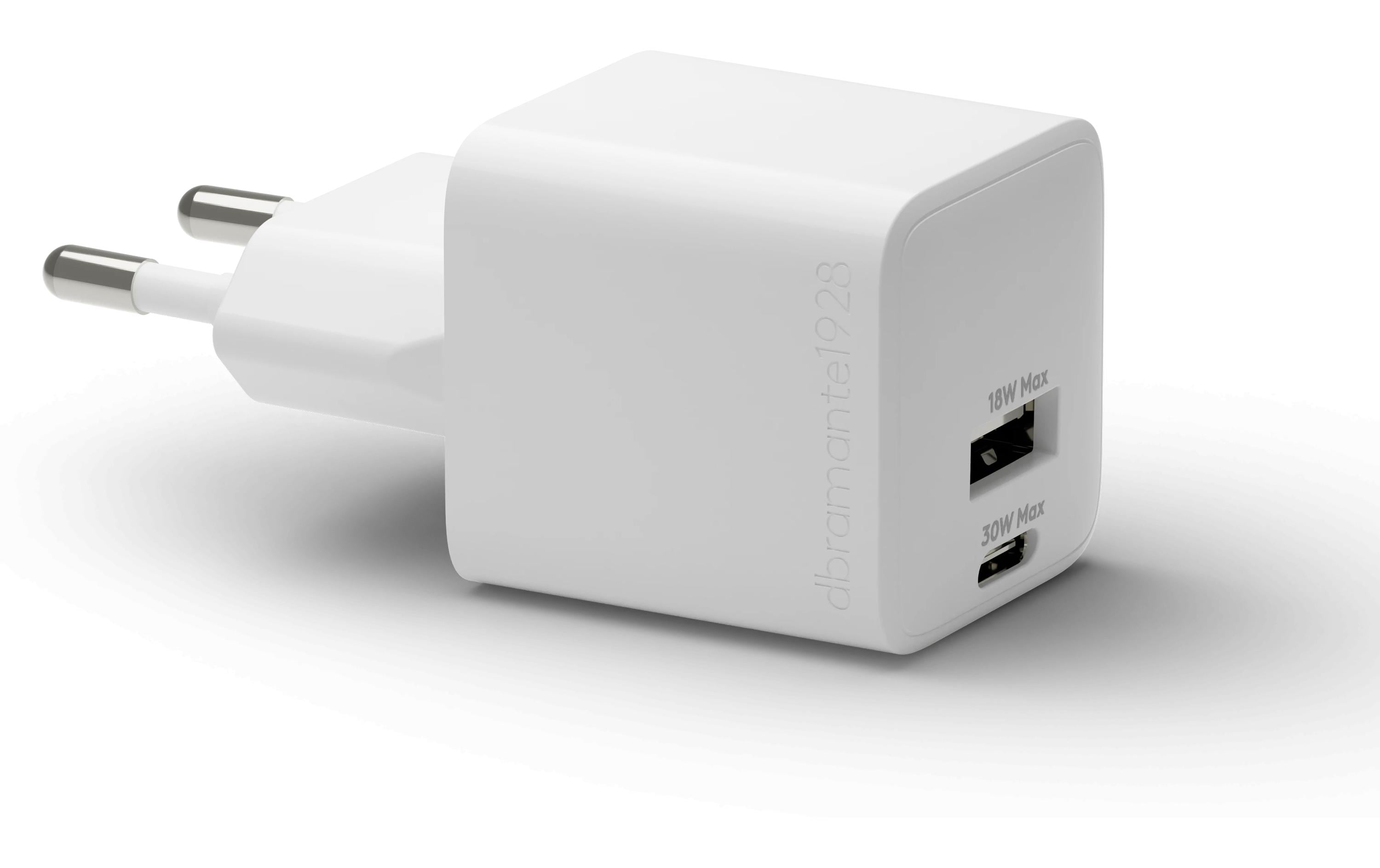 DBR Wall Charger USB-C+USB-A 30W+18W