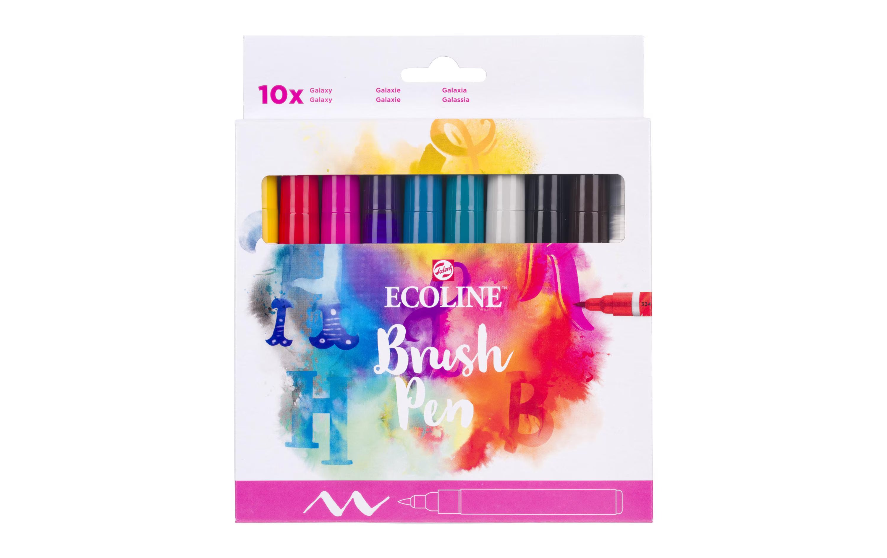 Talens Brushpen Ecoline Set Handlettering