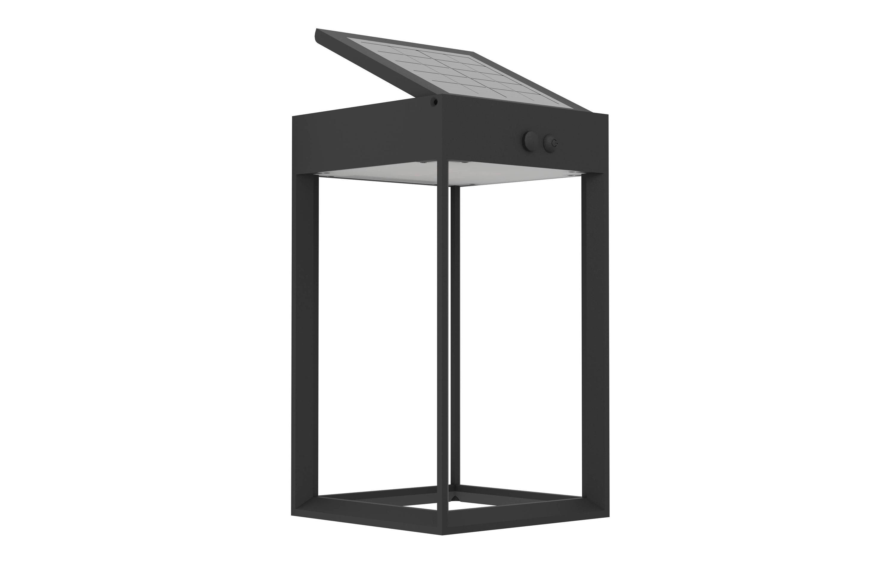 EGLO LED Solarwandleuchte SUZZARA schwarz