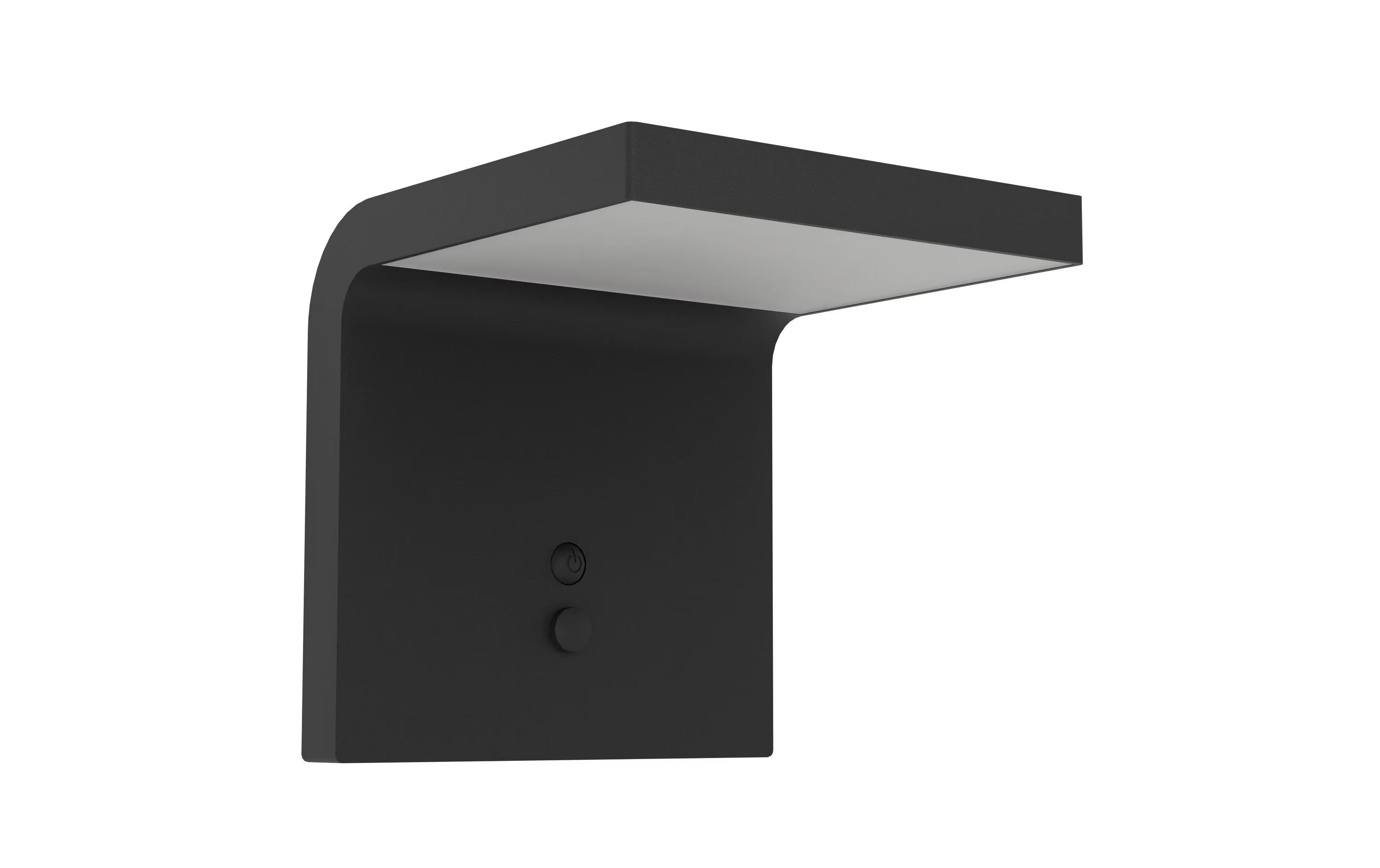 EGLO LED Solarwandleuchte SPIANTE schwarz