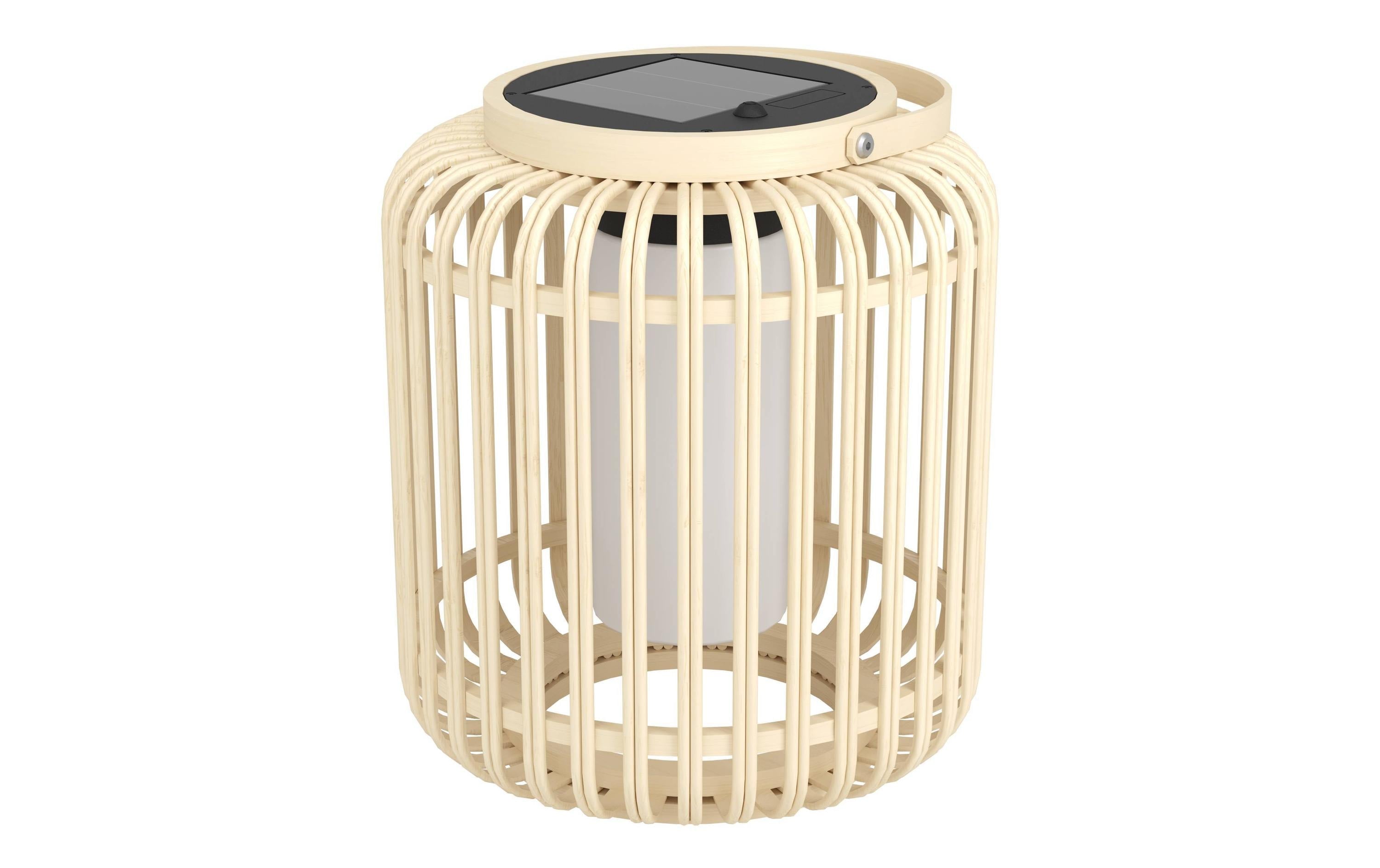 EGLO LED Solarlaterne MARLIANO braun