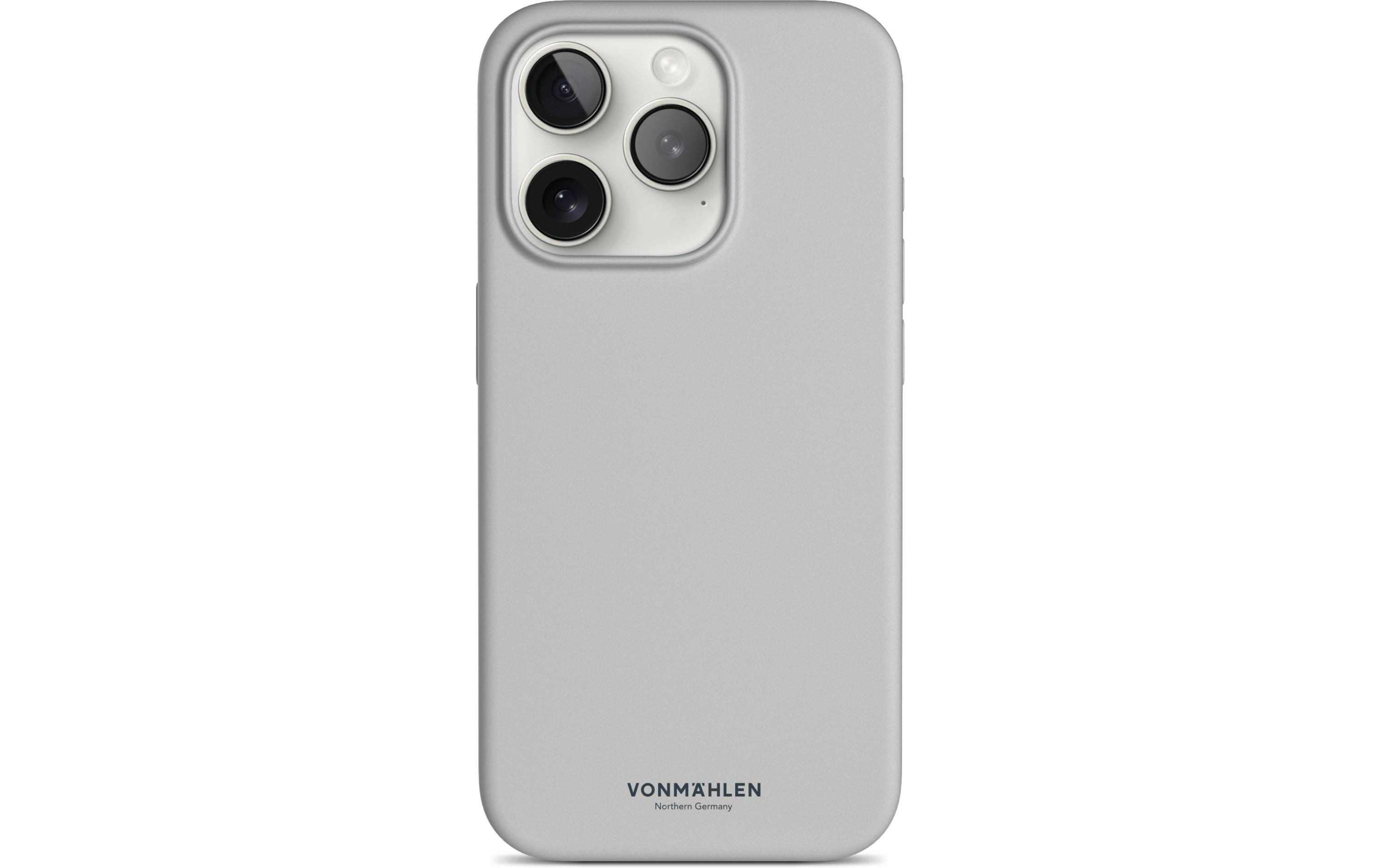 VONMÄHLEN Eco Silicone Case Light Gray