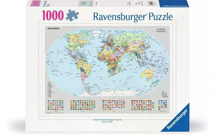 Puzzle Politische Weltkarte