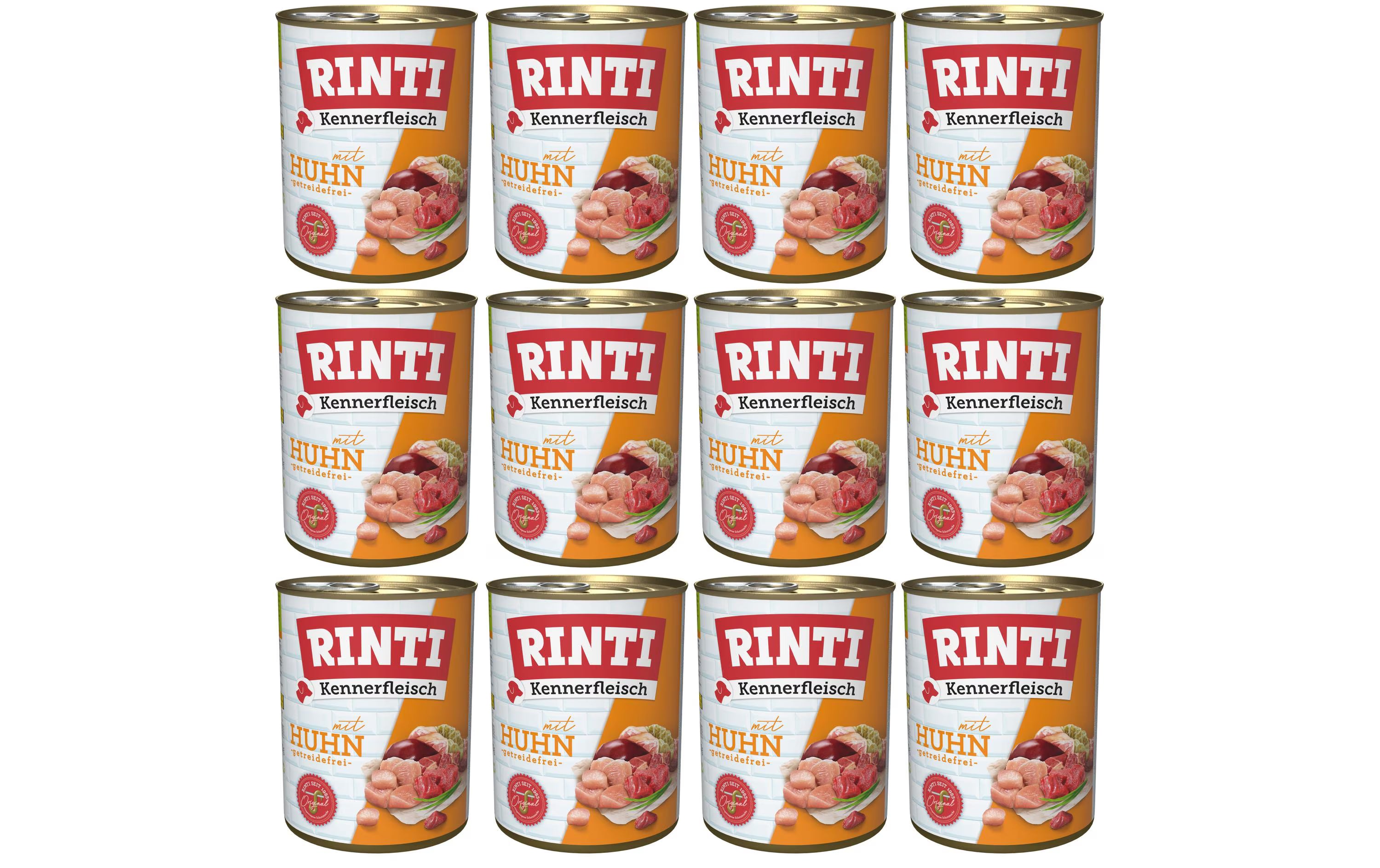 Rinti Nassfutter Kennerfleisch pur Dose