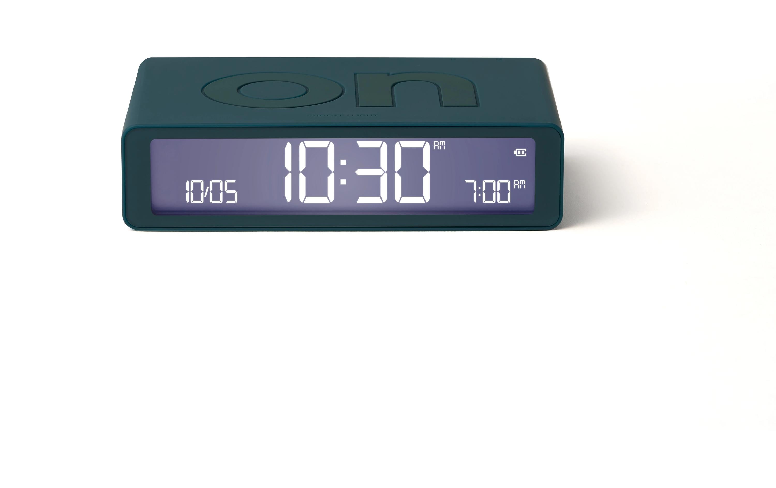 Lexon, Digitalwecker Flip Classic Blau