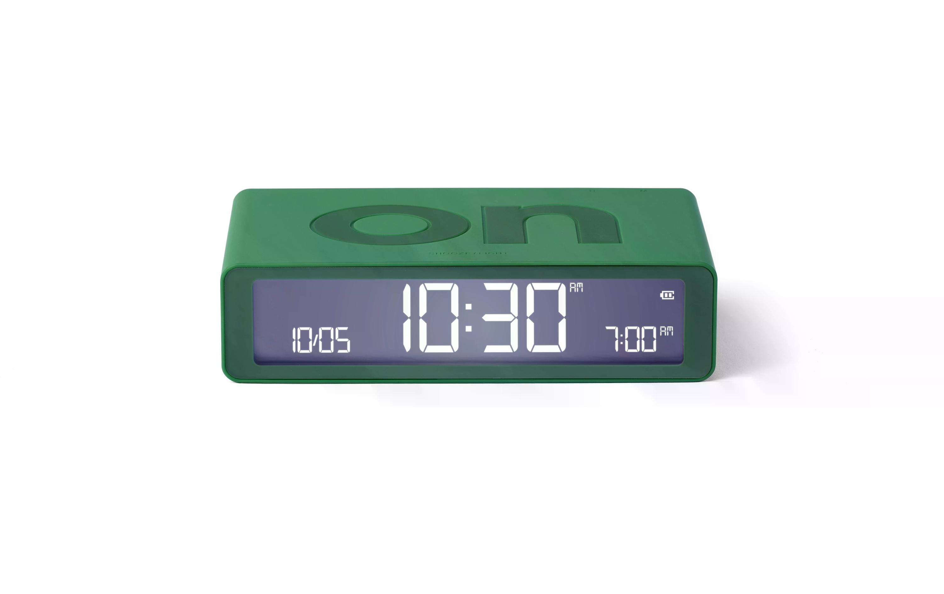 Lexon, Digitalwecker Flip Classic Grün
