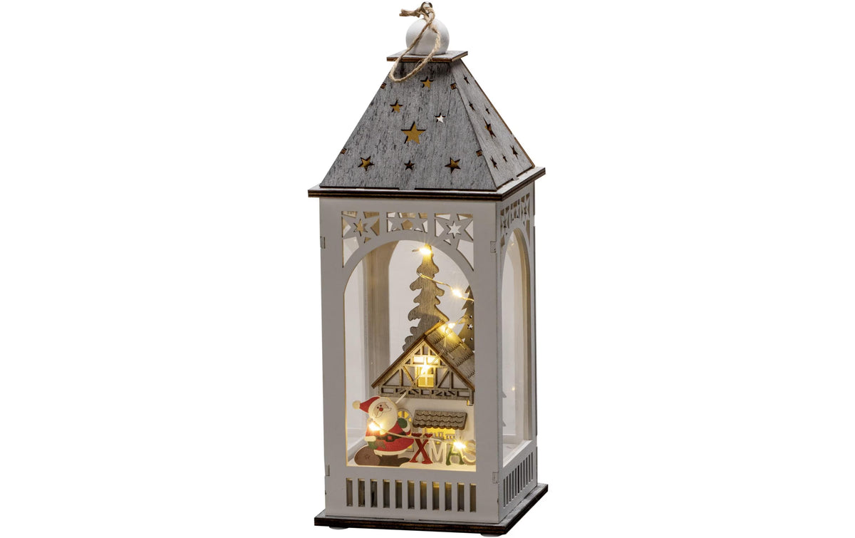 Konstsmide LED Holzlaterne Haus