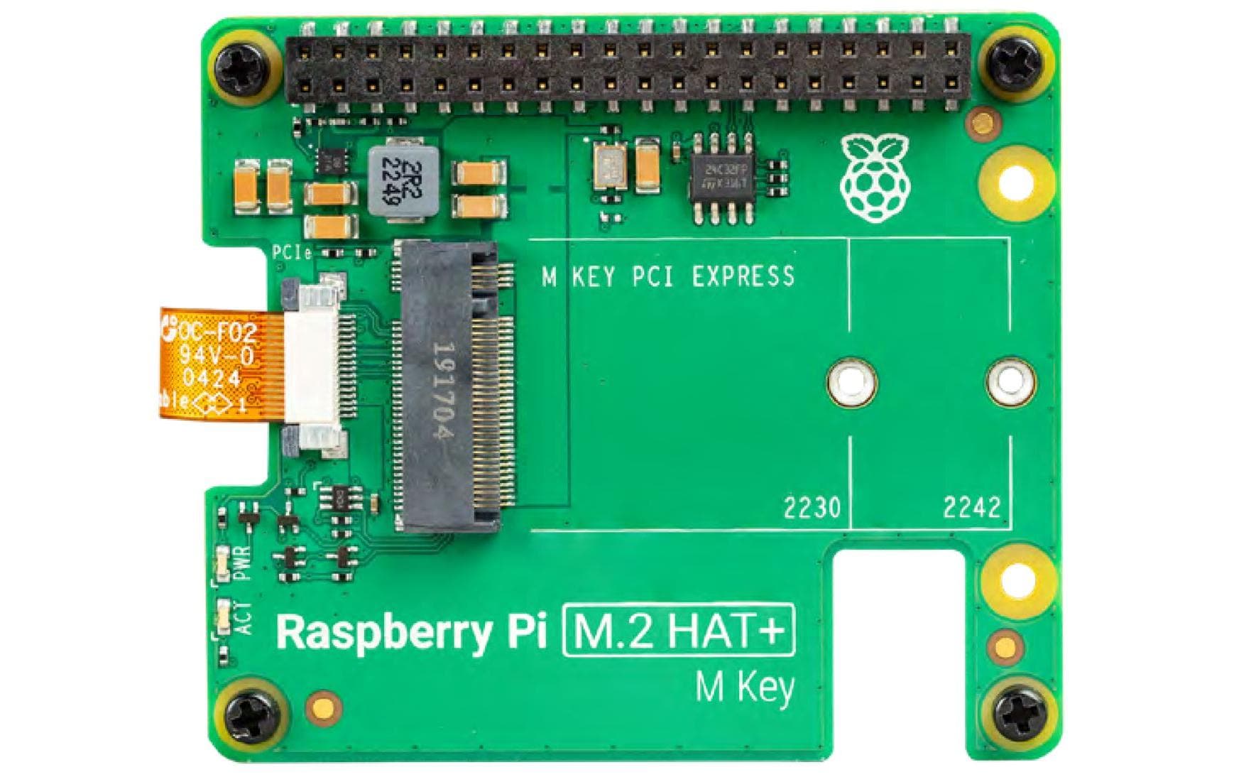 Raspberry Pi M.2 HAT+
