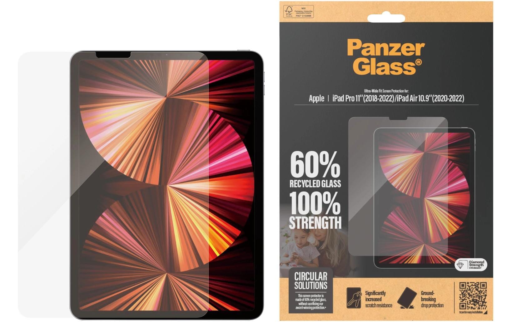 PANZERGLASS Clear Glass - UWF