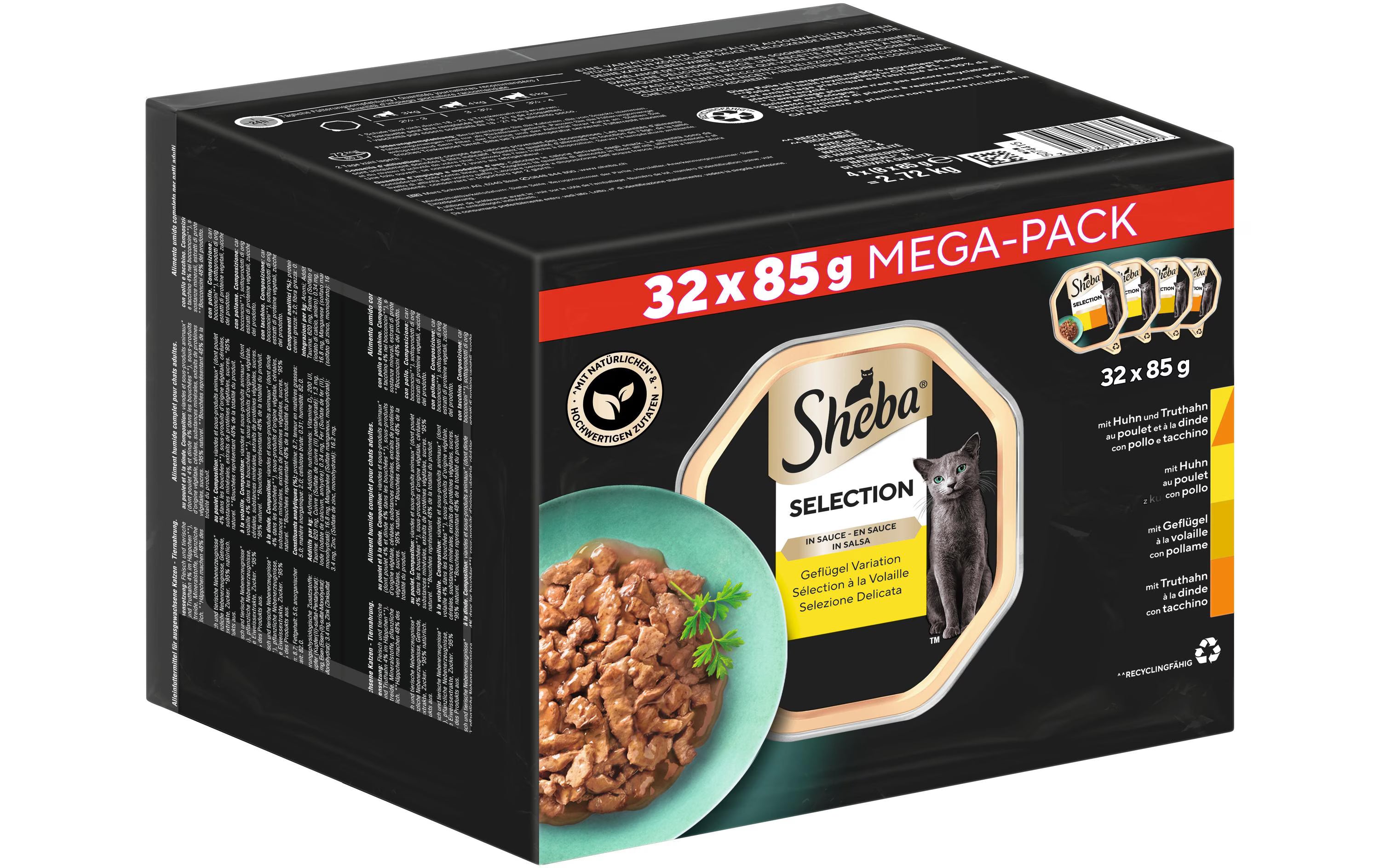 Sheba Selection in Sauce Geflügel Variation