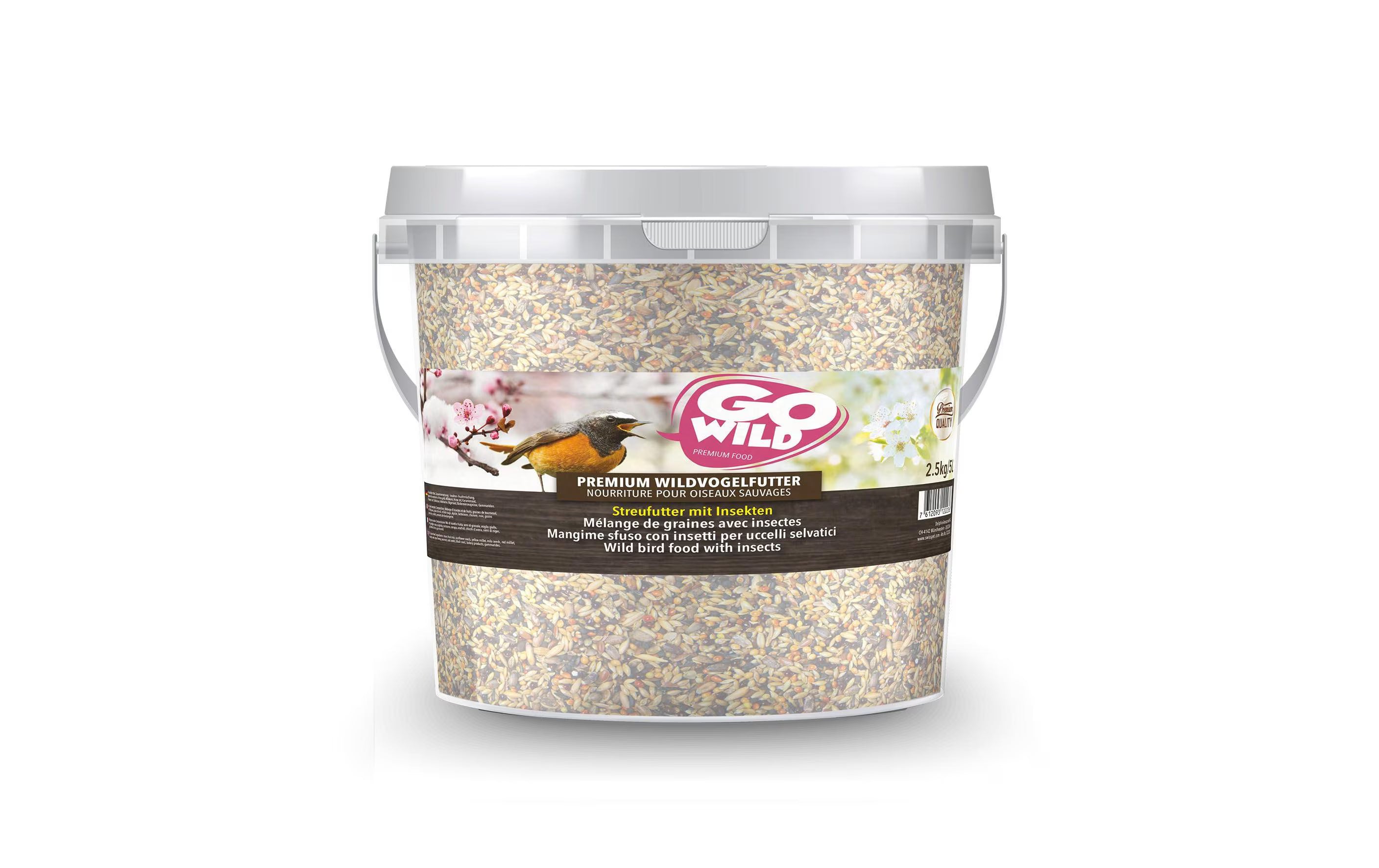 GoWild Wildvogelfutter Insekten