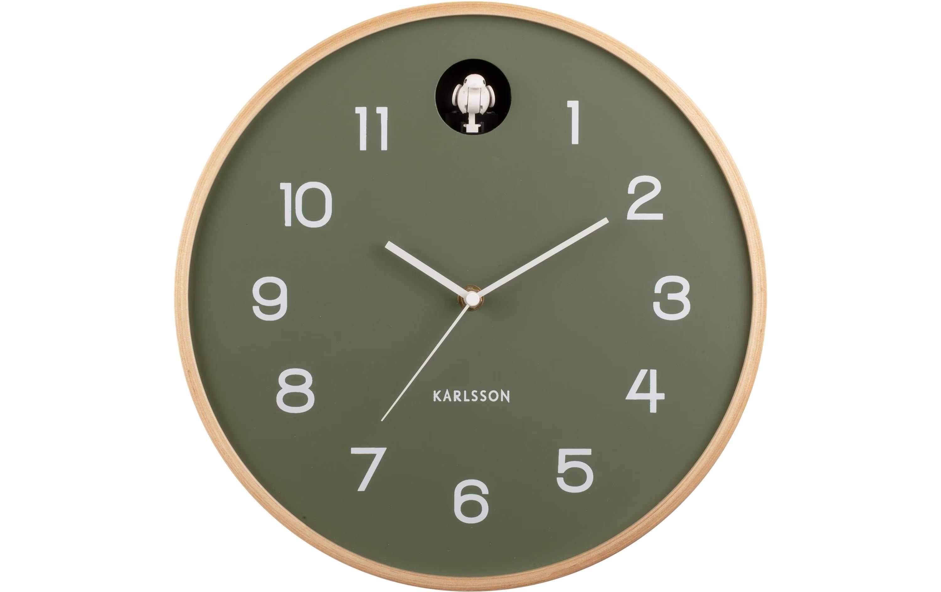 KARLSSON, Wanduhr Natural Cuckoo 31.5 cm, G