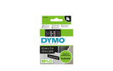 Dymo Schriftband D1, 12mm x 7m, Band: schw.