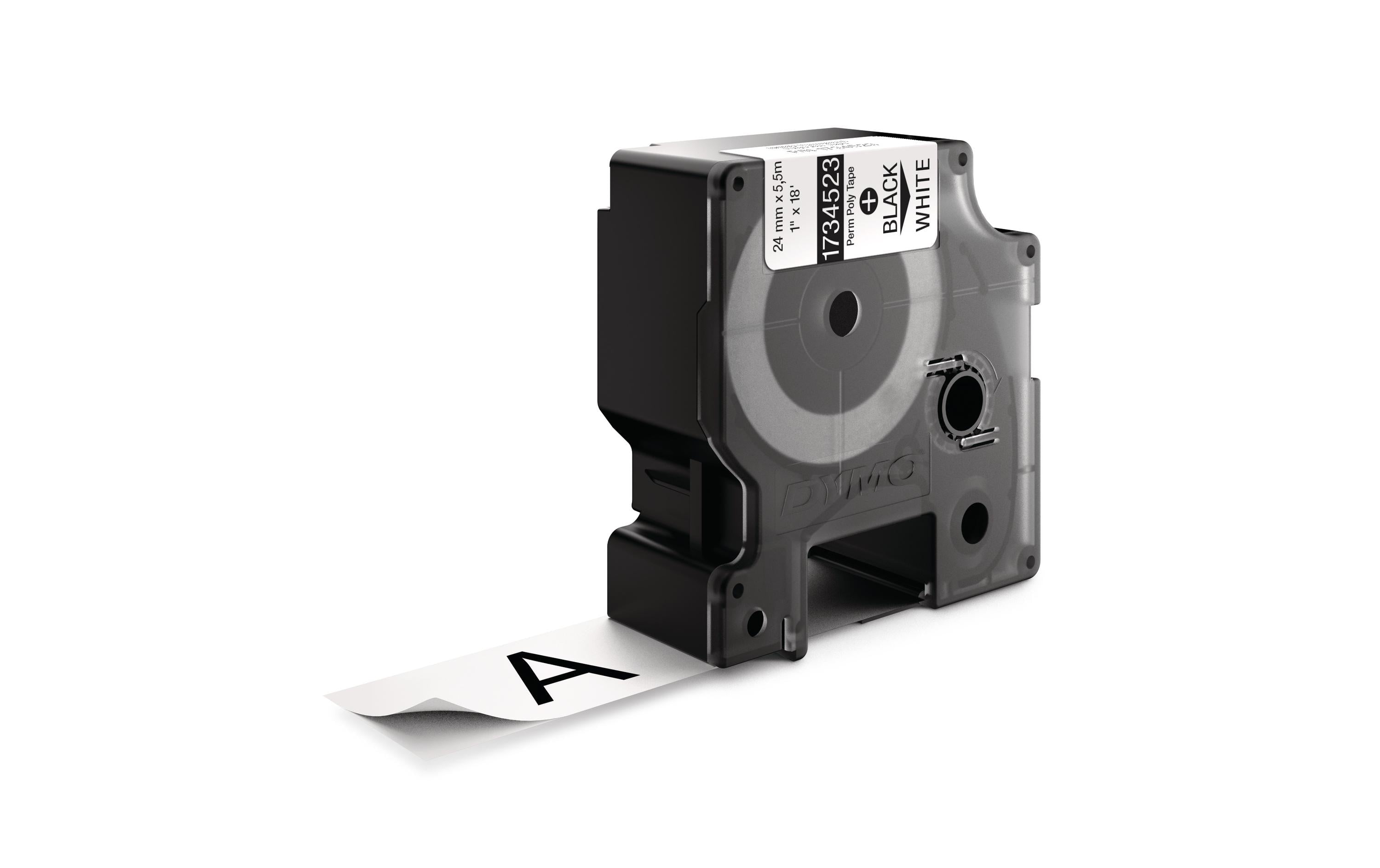 Dymo Rhino ID1 Schriftband, Polyester,weiss