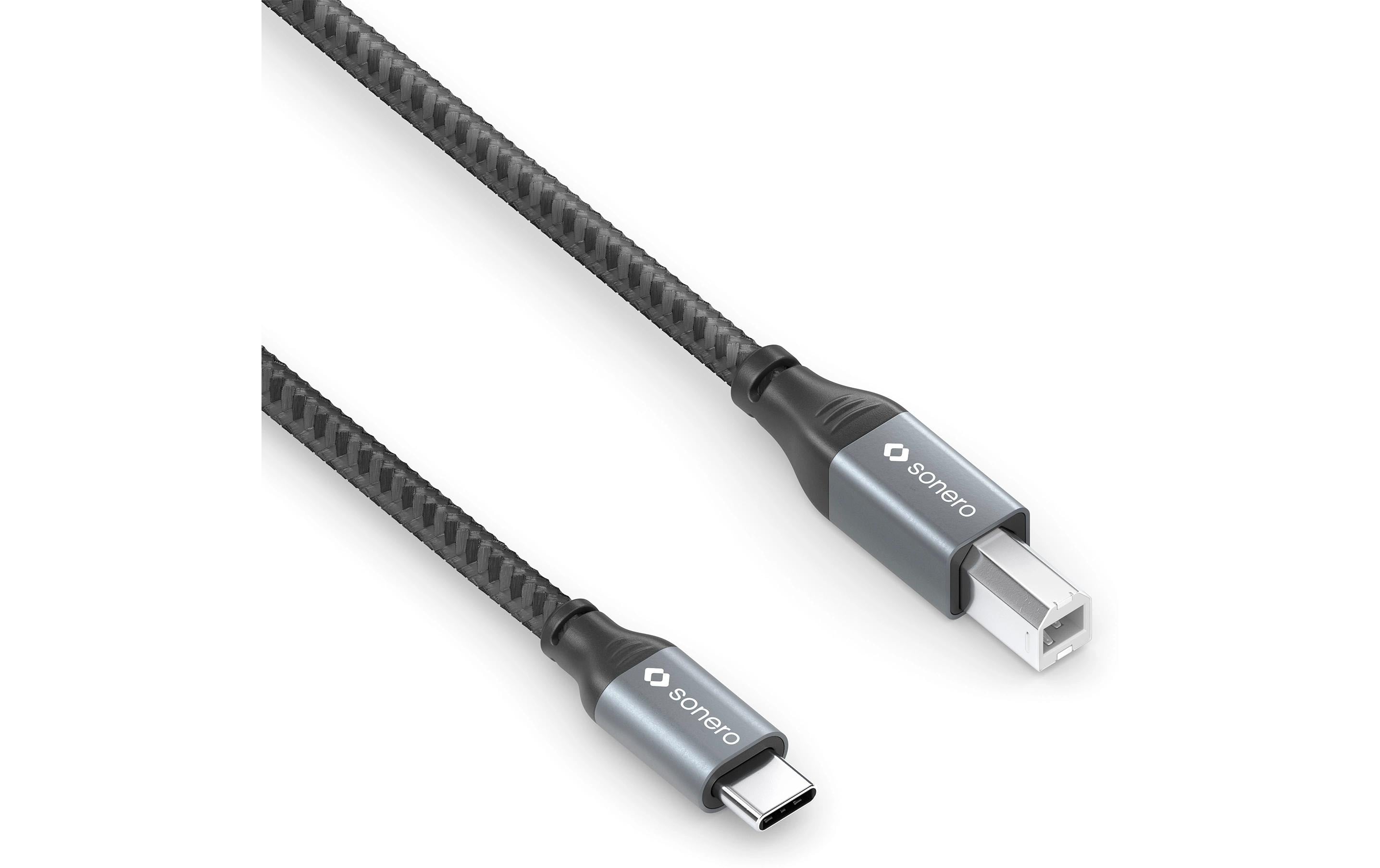 sonero, USB 2.0-Kabel USB C - USB B 1 m