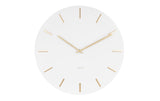KARLSSON, Wanduhr Charm 45 cm, Weiss
