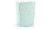 Partydeco Snackboxen Popcorn blau