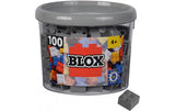 BLOX 100 graue 4er Steine in Dose