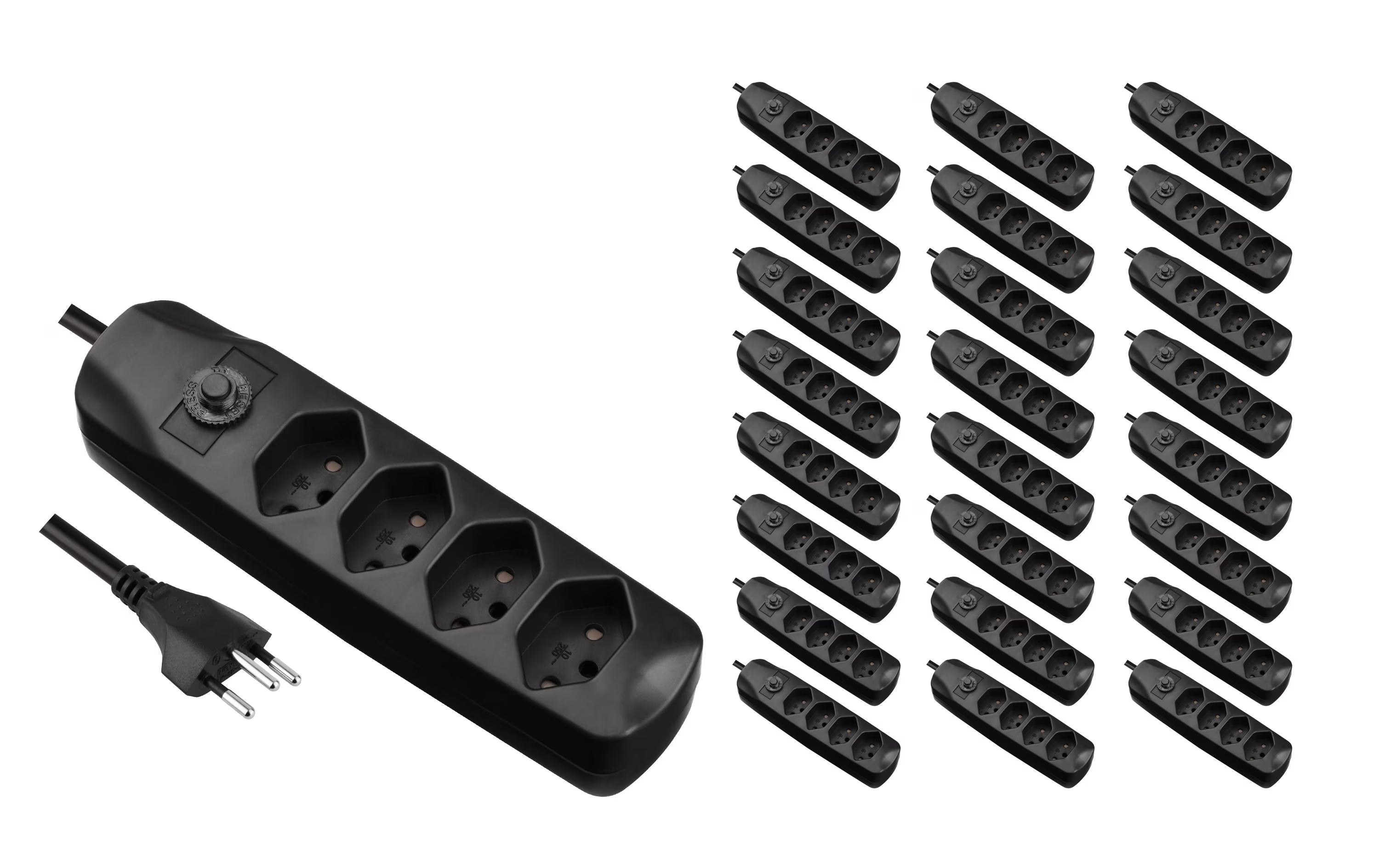 F.power Steckdosenleiste 4xT13 KIT25
