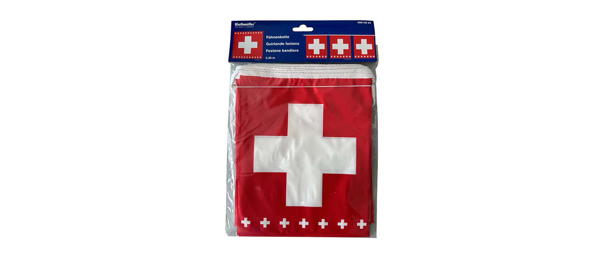 CH Fahnenkette Plastik