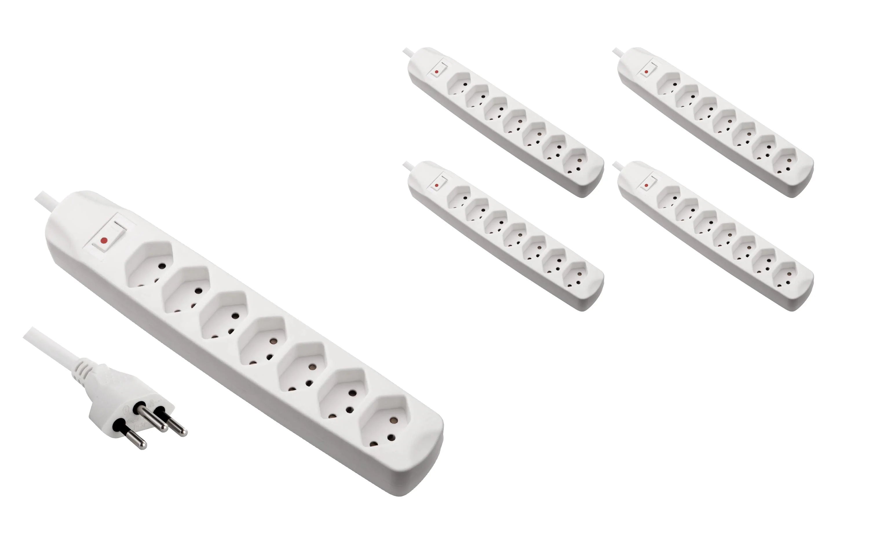 F.power Steckdosenleiste 7xT13 KIT5
