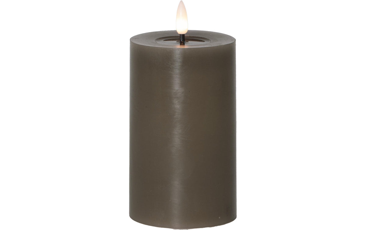 Star Trading, LED-Kerze Flamme Flow, Braun
