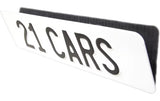 21CARS Klett Kennzeichenhalter Set