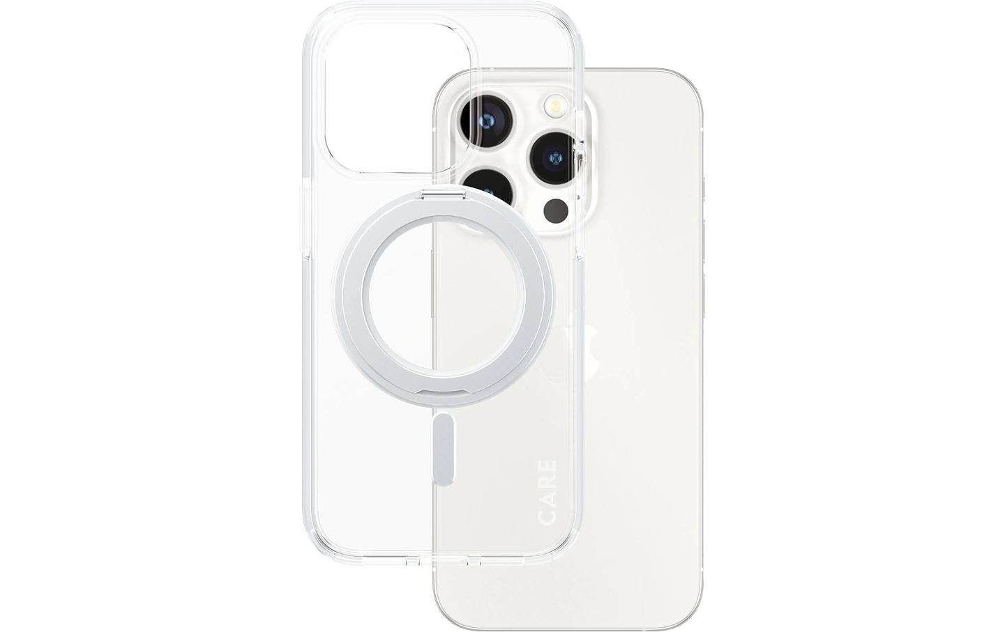 CARE Backcover Feature Kickstand Silver