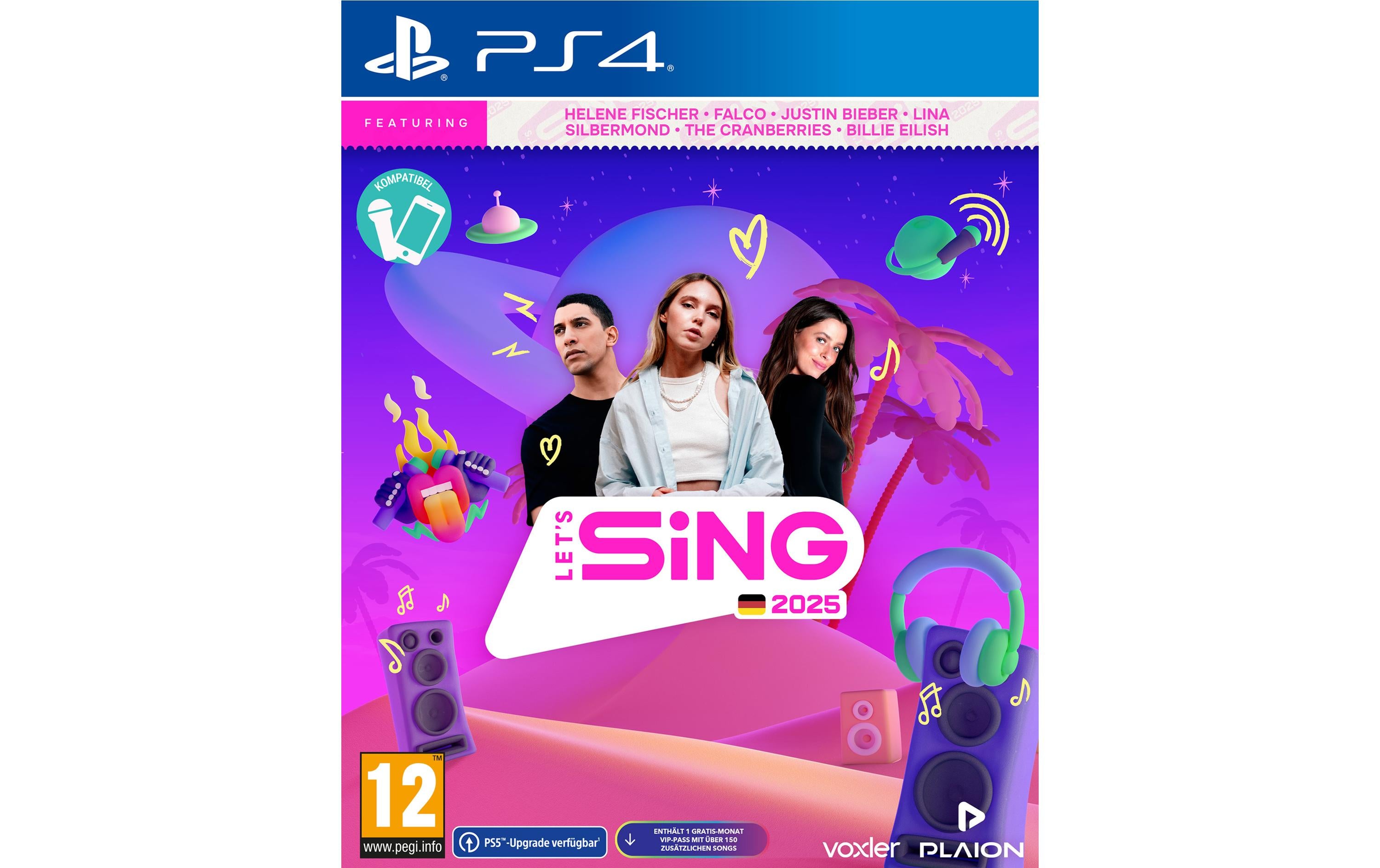 GAME Lets Sing 2025 German Version