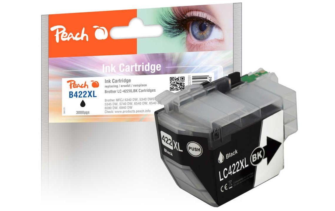 Peach Tinte Brother LC-422XL Black