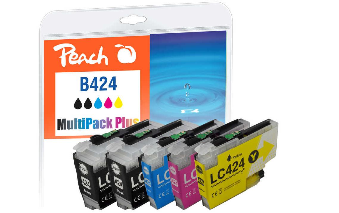 Peach Tinte Brother LC-424 MP Plus