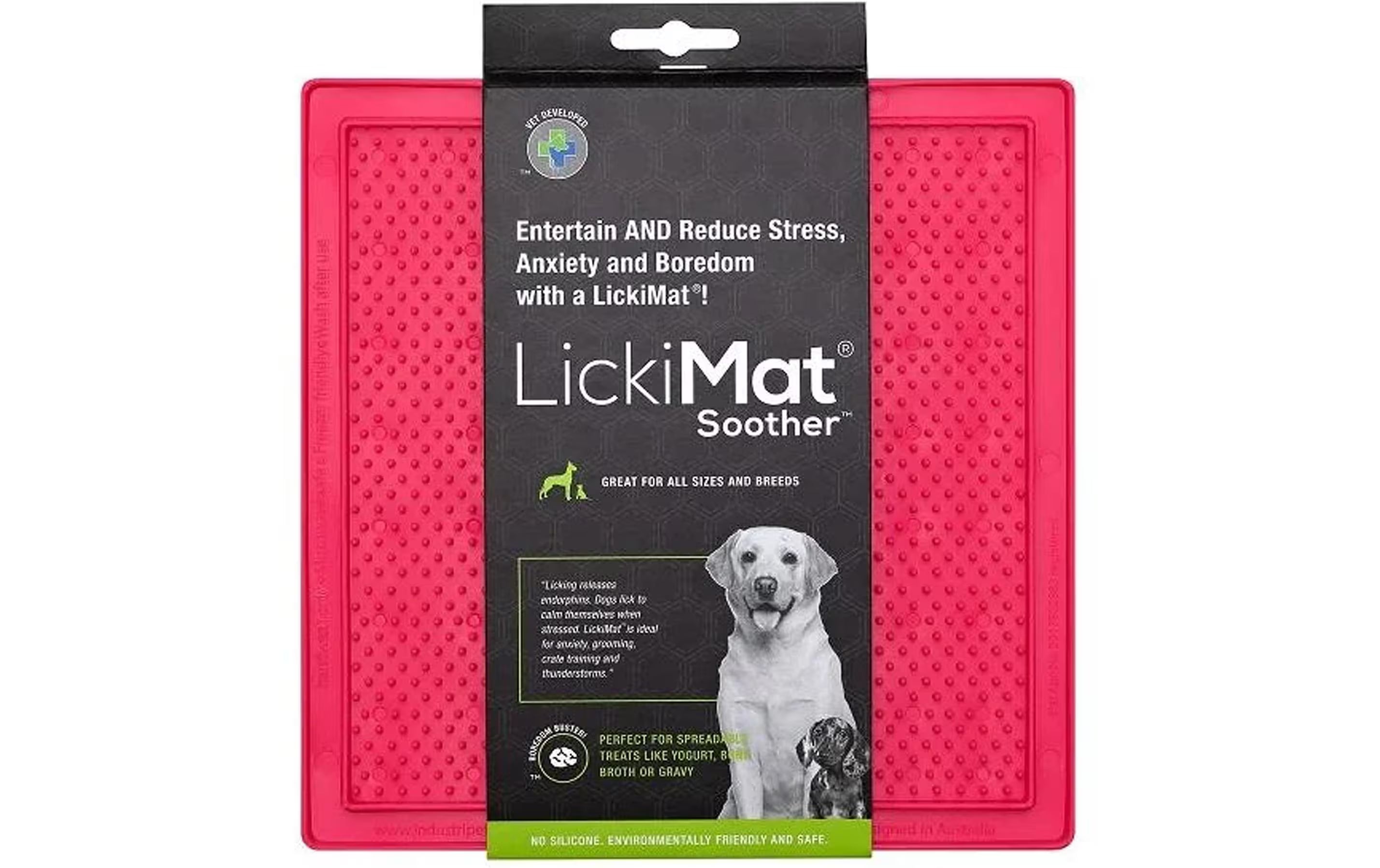 LickiMat Cat Soother Pink