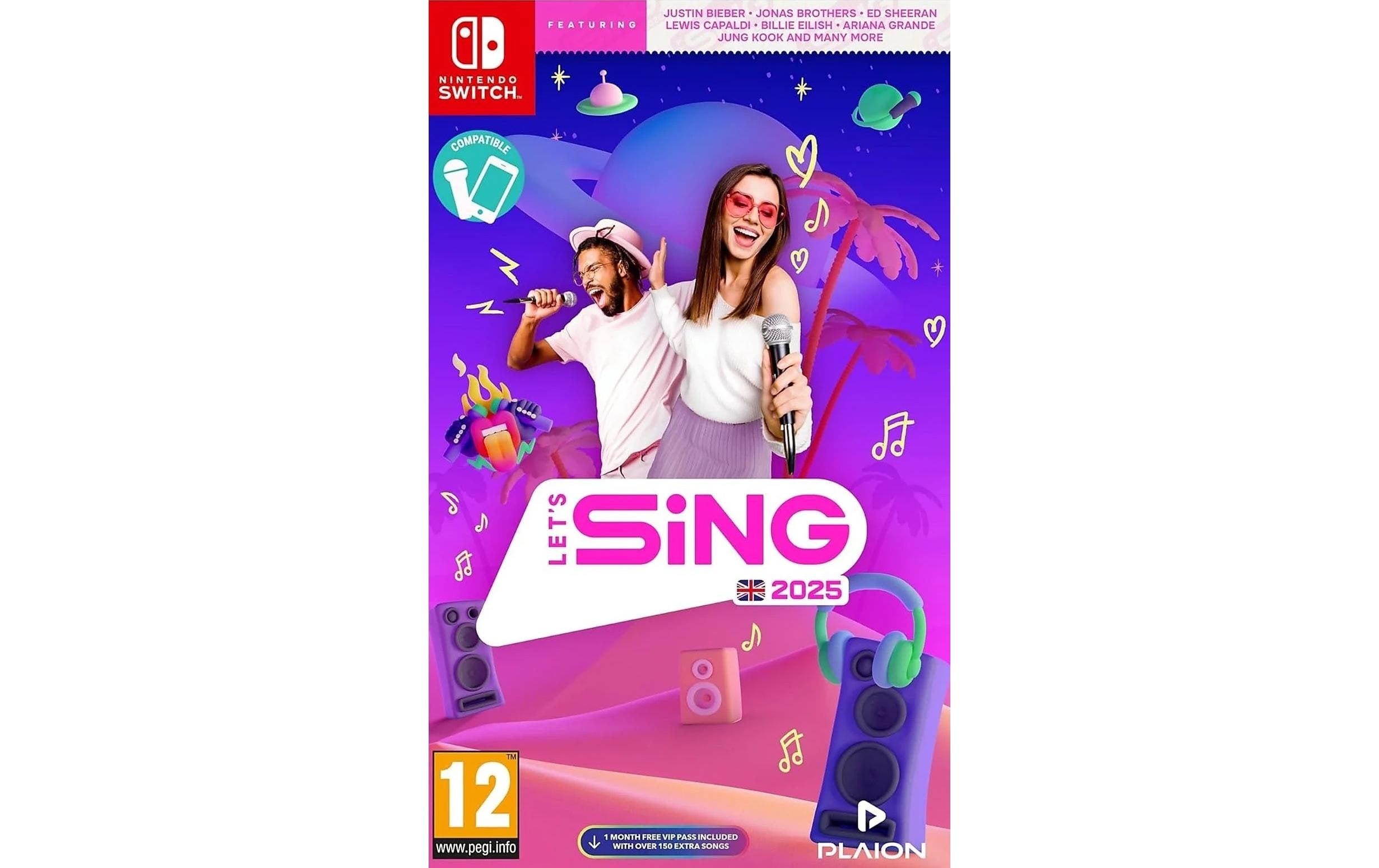 Let's Sing 2025, Switch